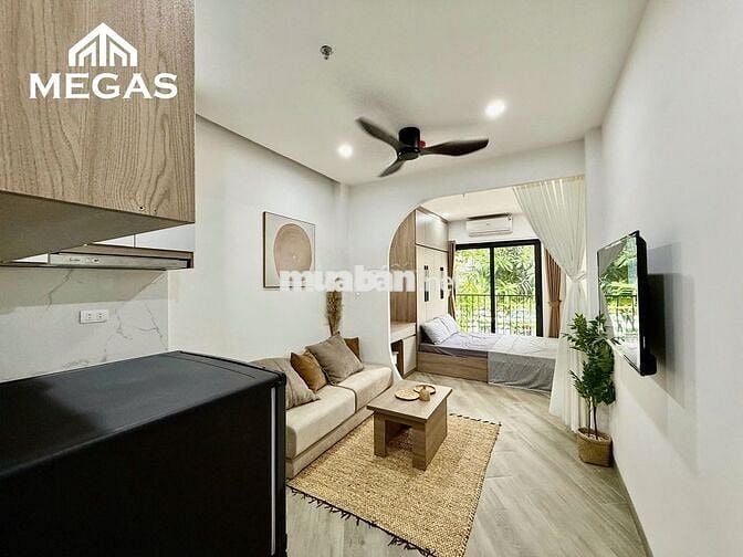 CHO THUÊ CĂN HỘ 1PN FULL NỘI THẤT BAN CÔNG NGAY TẠI DƯƠNG KHUÊ