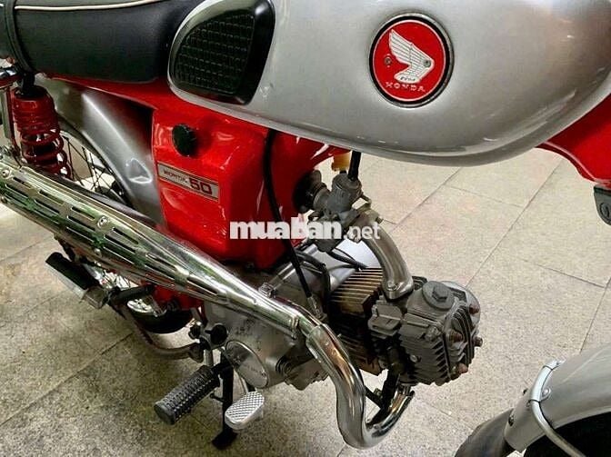 Honda SS50 form 68CL Đỏ Bạc