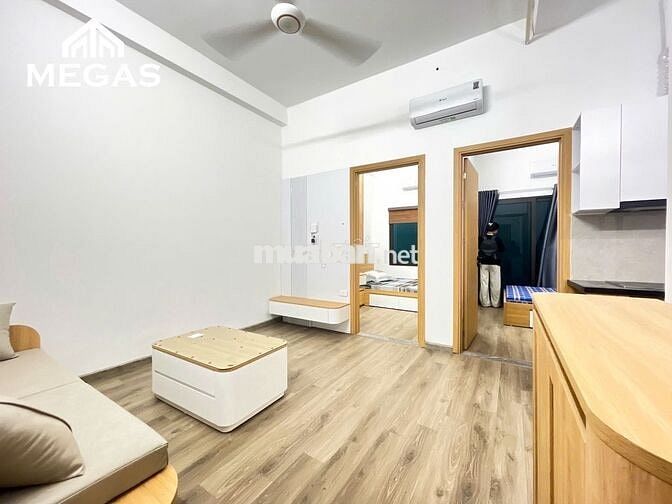 CHO THUÊ 2N1K CỬA SỔ FULL NỘI THẤT MỚI NGAY NGUYỄN KHANG, THÀNH THÁI