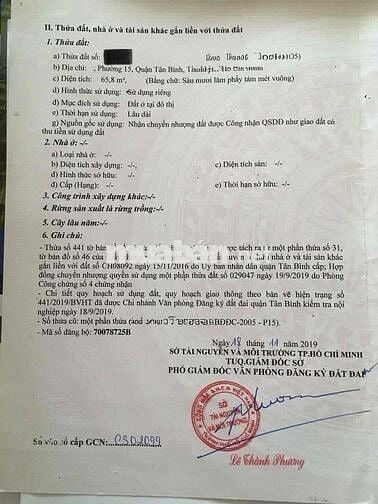 Đất HXH 4x16m6, khu phân lô Trần Thị Trọng