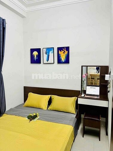 NGAY ĐỐI DIỆN DHQG - BÃI OTO 100m - PHÒNG 1N1K siêu rông siêu thoáng