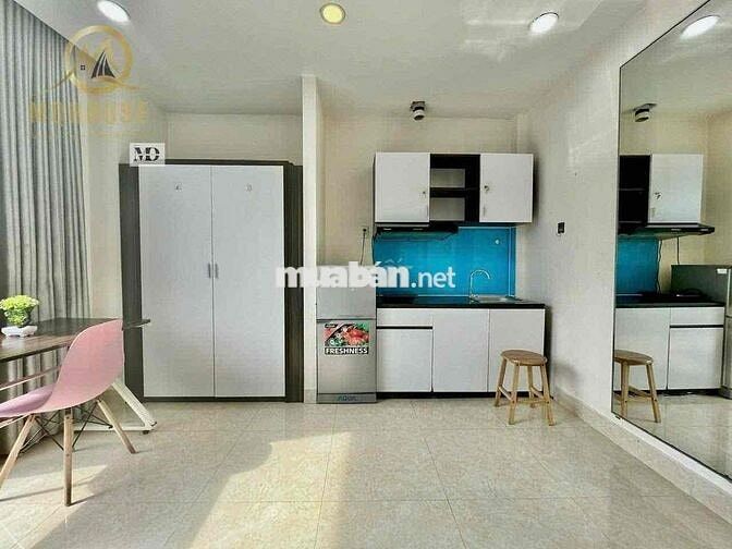 CHO THUÊ CHDV STUDIO CỬA SỔ LỚN VIEW THÀNH PHỐ THANG MÁY NGAY TÂN ĐINH