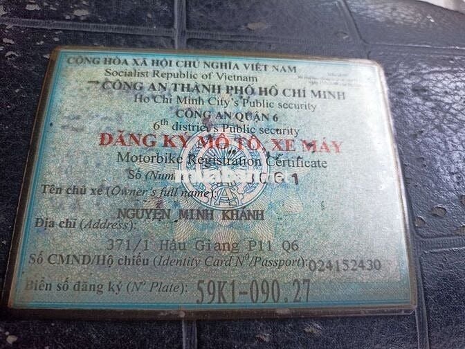 Honda Citi chở hàng máy wave alpha giấy tờ đầy đủ