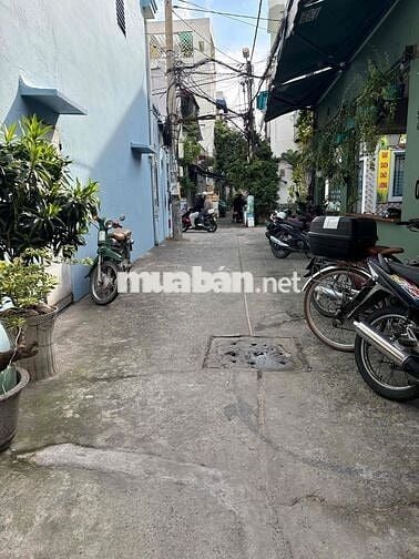 Cho thuê nhà 1 trệt 1 lầu đẹp hẻm 4m Lê Liễu cách mặt tiền 20m