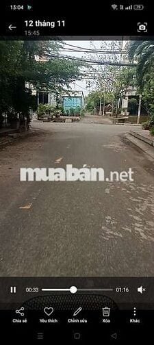 Bán đất tặng nhà trệt 2 lầu DT 8m x 19m kdc gia hòa