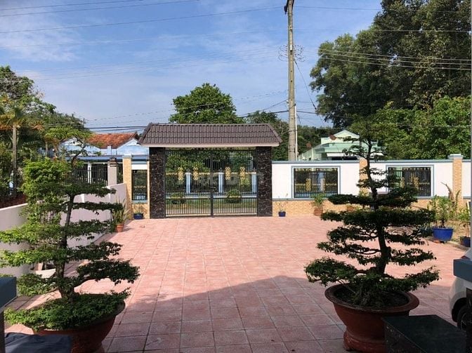 BÁN NHÀ ĐẤT 721M2, 2 MẶT TIỀN NHỰA XÃ PHÚ AN, BẾN CÁT, BÌNH DƯƠNG