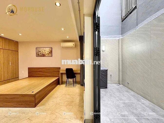 CĂN HỘ TRỆT CAO CẤP FULL NỘI THẤT – BANCONG SAU - NGAY THẠCH LAM