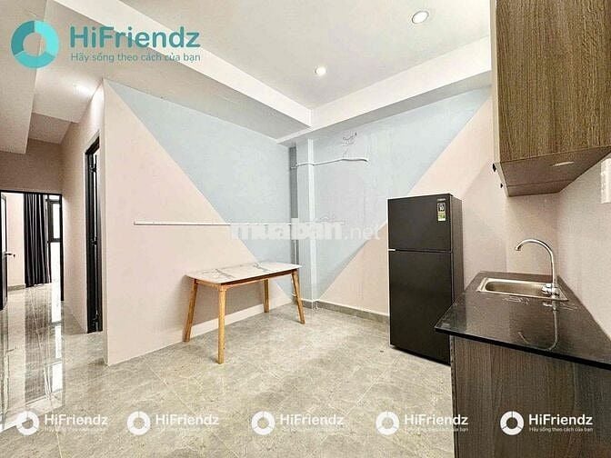 CHO THUÊ 2PN- TÁCH BẾP- FULL NỘI THẤT- BAN CÔNG-  NGAY LUỸ BÁN BÍCH