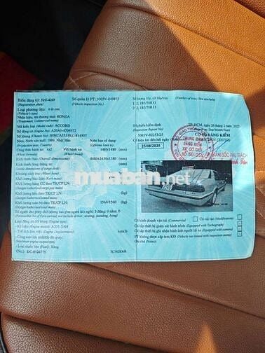 Honda Accord 1988 1.8 dọn độ full - CHÍNH CHỦ