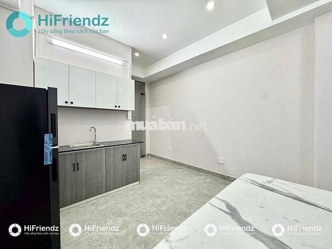 CHO THUÊ 2PN- TÁCH BẾP- FULL NỘI THẤT- BAN CÔNG-  NGAY LUỸ BÁN BÍCH