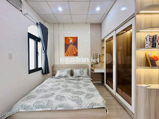 Nhà mới đẹp full nội thất Lê Văn Thọ, Gò Vấp.DT 32m2, 2PN2WC.Giá 3.9tỷ