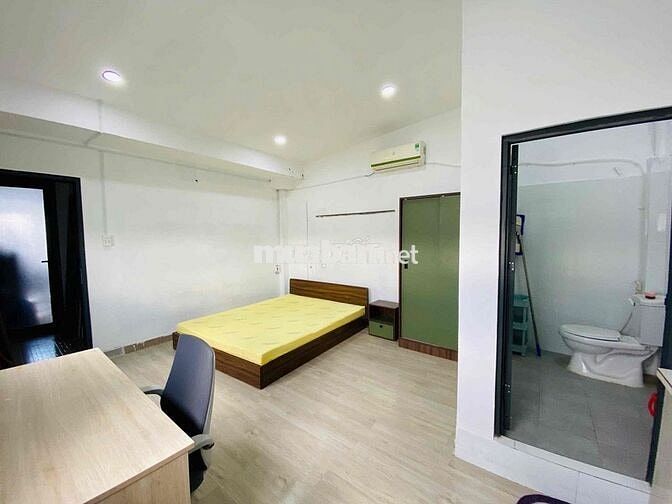 Phòng studio rộng rãi full nội thất ngay chợ Thạch Đà