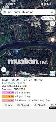 đất Vườn phường Thuânn An ngay TT TP HCM