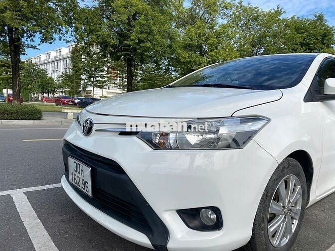 Toyota Vios E CVT 2017 màu trắng