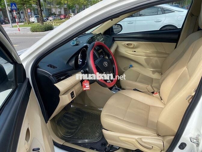 Toyota Vios E CVT 2017 màu trắng