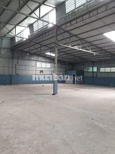 Nhà xưởng cho thuê 1200m2 giá 45tr tại đường An Phú Đông 25 