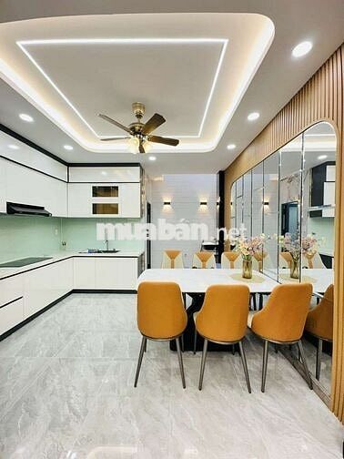 Nhà 5 tầng DT 50m² trung tâm hành chính An Phú Đông Q12 TPHCM 6,95 tỷ