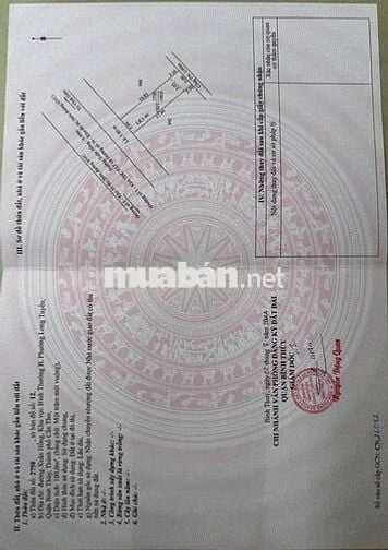 nền 5m x 20m mặt tiền đường xuân hồng khu tái định cư ung bướu