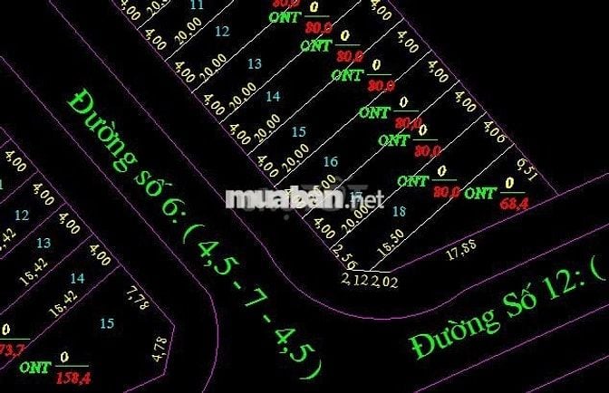 Nền góc giá rẻ KDC Đông Phú TP Cần Thơ