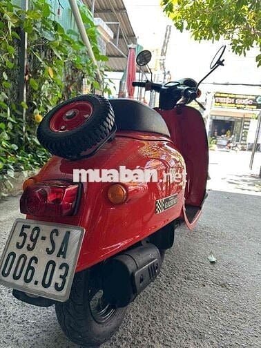 Honda Giorno màu Đỏ