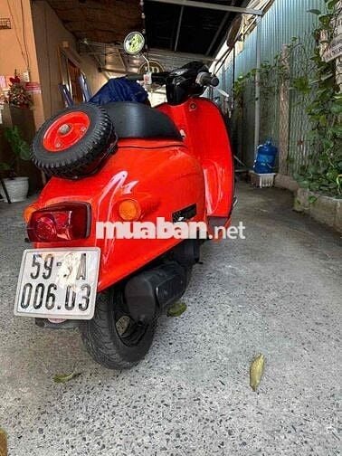 Honda Giorno màu Đỏ