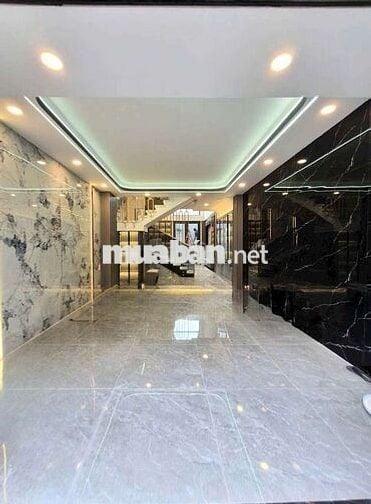 Nhà mới xây khu ngã tư ga, quận 12. Nhà 3 lầu +sthượng. Dt: 4×13,5m