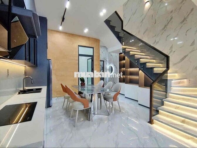 NHÀ ĐẸP KHU VỰC VÀNG NGAY NGUYỄN HUY TƯỞNG,P6,BÌNH THẠNH- GIÁ:5 TỶ920