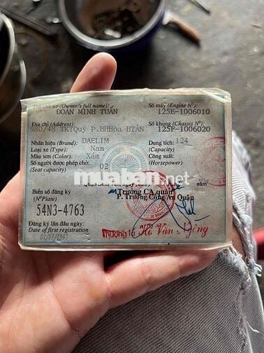 moto Daelim VS125cc bstp