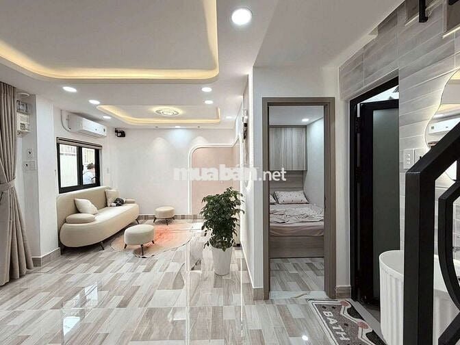 62/8 PHAN VĂN TRỊ, BT GẦN CHỢ BÀ CHIỂU 27M2 - 2 TẦNG 3 PN FULL NT