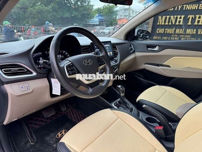 Hyundai Accent 2021 STD 1.4AT,màu trắng,69.000 km