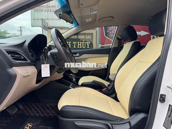 Hyundai Accent 2021 STD 1.4AT,màu trắng,69.000 km