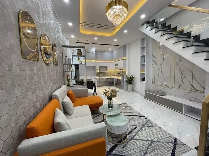 CHỦ GIẢM 200TR BÁN GẤP NHÀ 1T/1L MỚI XÂY XONG GIÁ 3,45 tỷ 