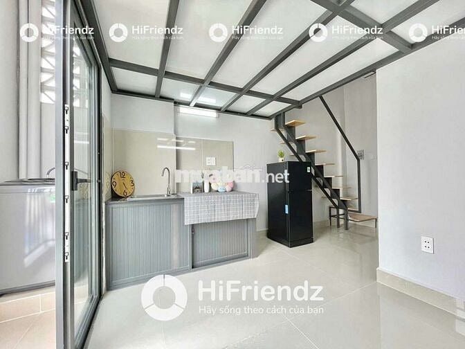 CĂN HỘ GÁC CAO BAN CÔNG FULL NỘI THẤT GẦN KCN POUYUEN, CHỢ BÀ HOM