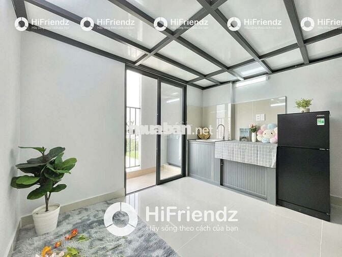 CĂN HỘ GÁC CAO BAN CÔNG FULL NỘI THẤT GẦN KCN POUYUEN, CHỢ BÀ HOM