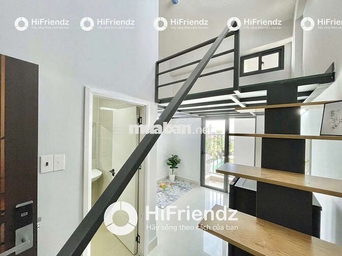 CĂN HỘ GÁC CAO BAN CÔNG FULL NỘI THẤT GẦN KCN POUYUEN, CHỢ BÀ HOM