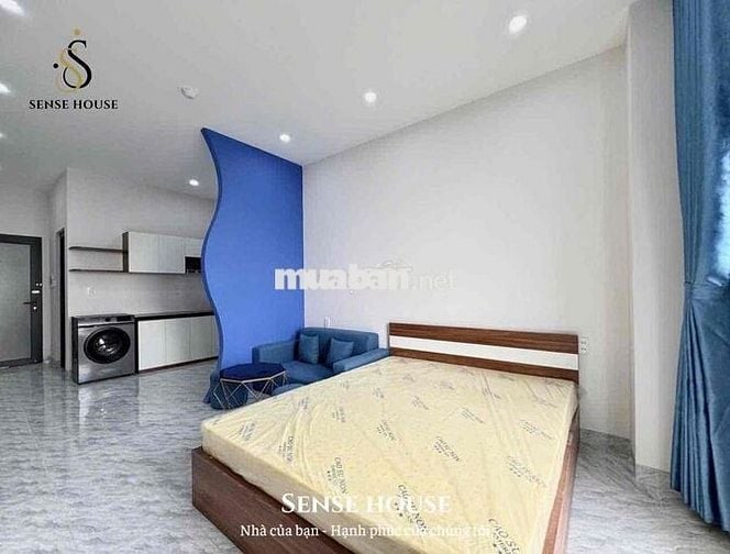 CĂN HỘ BAN CÔNG | 1PN 50M2 | FULL NT NEW | NGAY HOÀNG HOA THÁM