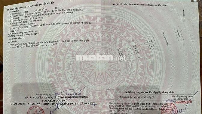 🔥Bán lô đất giá rẻ khu dân cư Mỹ Phước 4🔥