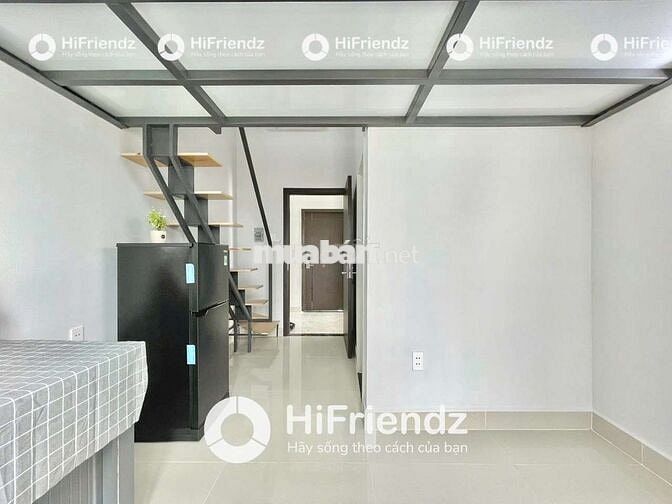 CĂN HỘ GÁC CAO BAN CÔNG FULL NỘI THẤT GẦN KCN POUYUEN, CHỢ BÀ HOM