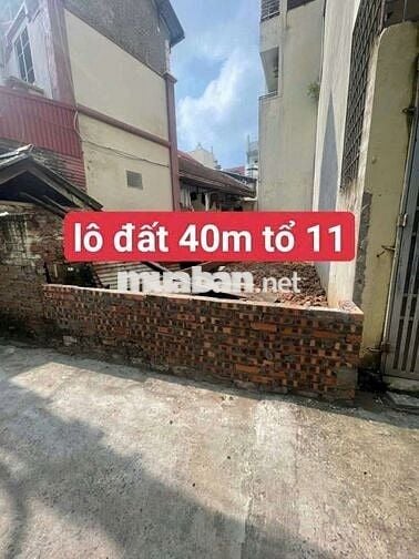 chính chủ em cần bán lô đất 39,6m tổ11 yên nghĩa hà đông