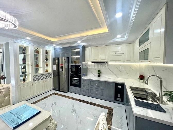 BÁN NHÀ PHỐ VĨNH HƯNG – THANG MÁY – Ô TÔ VÀO NHÀ – MẶT TIỀN RỘNG