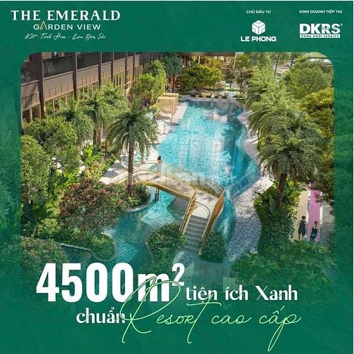 Căn hộ The Emerald Garden View giá dưới 35tr/m2
