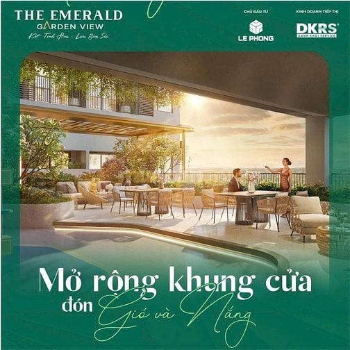 Căn hộ The Emerald Garden View giá dưới 35tr/m2