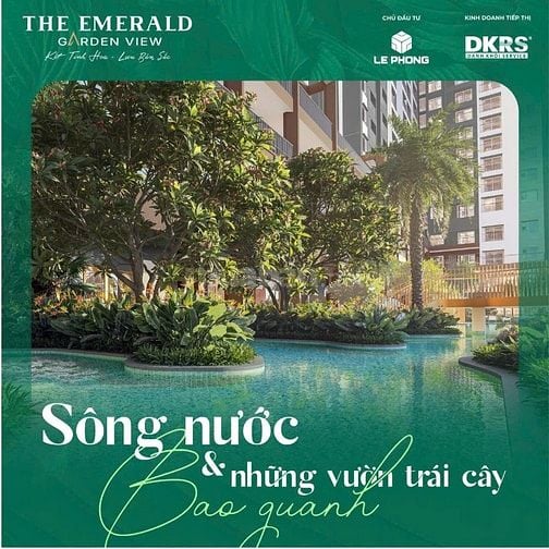 Căn hộ The Emerald Garden View giá dưới 35tr/m2