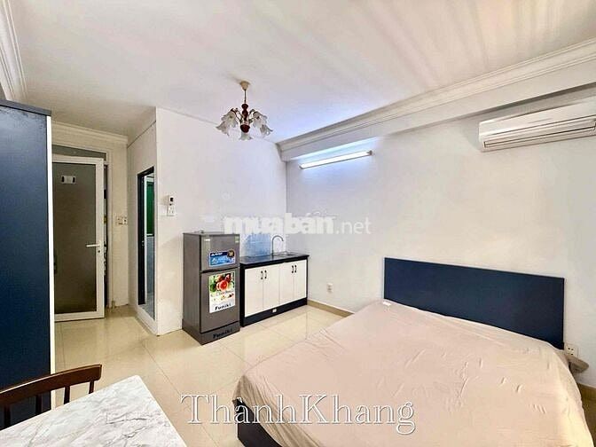 CHO THUÊ CĂN HỘ STUDIO CỬA SỔ LỚN - FULL NỘI THẤT MỚI