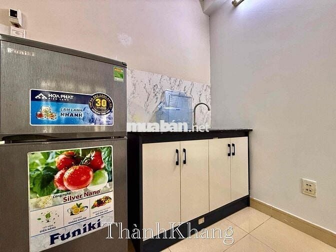 CHO THUÊ CĂN HỘ STUDIO CỬA SỔ LỚN - FULL NỘI THẤT MỚI