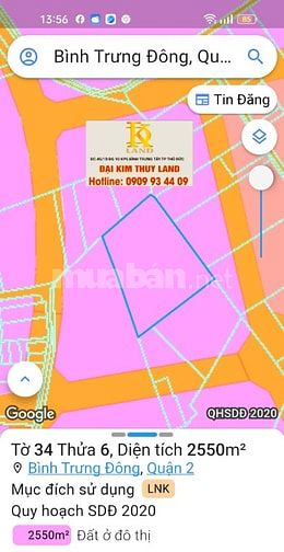 Bán 2,393m2 đất Nguyên Đôn Tiết.36 tỷ