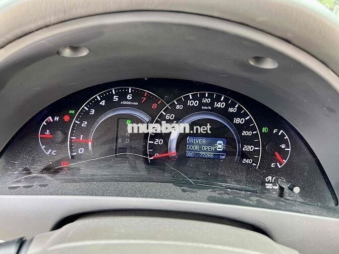 Camry 2012 2.4G Ghi Xám 77.000km CỰC MỚI bao test