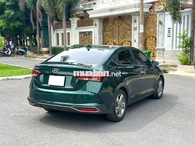 Hyundai Accent 2021 ATH Xanh lá 25000 km