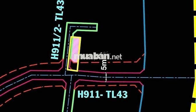 Đất tỉnh lộ 43 Bình Chiểu 140m2 công nhận 100m2 giá 4,5 tỷ