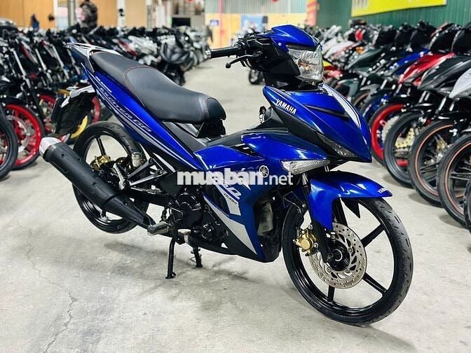 XE MÁYTHANH TÙNG_EXCITER 150 XANH GP XUỐNG BÁNH